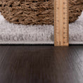 Load image into Gallery viewer, Judy Solid Gray Washable Shag Rug
