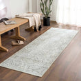 Load image into Gallery viewer, Barny Cream & Sage Washable Rug
