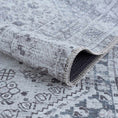 Load image into Gallery viewer, Barny Gray Washable Area Rug
