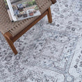 Load image into Gallery viewer, Barny Gray Washable Area Rug
