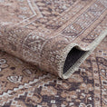 Load image into Gallery viewer, Barny Brown Washable Rug
