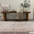 Load image into Gallery viewer, Analu Peach Washable Area Rug
