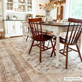 Load image into Gallery viewer, Analu Peach Washable Area Rug
