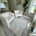 Load image into Gallery viewer, Analu Peach Washable Area Rug
