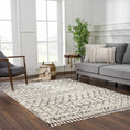 Load image into Gallery viewer, Kibureau Cream Barber Shag Rug - Limited Edition
