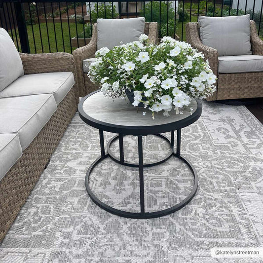 Beige Kilmacolm Outdoor Rug