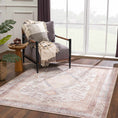 Load image into Gallery viewer, Analu Peach Washable Area Rug
