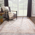 Load image into Gallery viewer, Analu Peach Washable Area Rug
