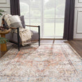 Load image into Gallery viewer, Beck Peach Washable Area Rug
