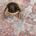 Load image into Gallery viewer, Ambre Distressed Red Washable Rug - Limited Edition
