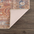 Load image into Gallery viewer, Anshu Peach Washable Area Rug - Clearance
