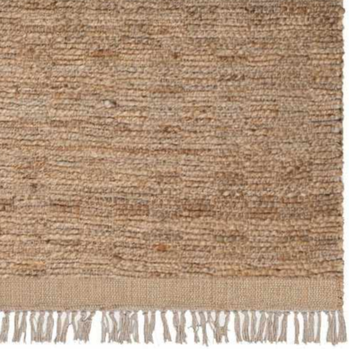 Lonut Lite Checkered Jute Rug