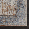 Load image into Gallery viewer, Blue Orange Hera Washable area rug - Clearance
