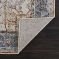 Load image into Gallery viewer, Blue Orange Hera Washable area rug - Clearance
