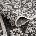 Load image into Gallery viewer, Kingscliff Black&White Outdoor Rug - Clearance
