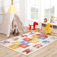 Load image into Gallery viewer, Lundy Washable Kids Hopscotch Colorful Rug
