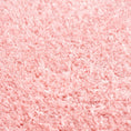 Load image into Gallery viewer, Faina Solid Pink Shag Rug Washable
