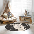 Load image into Gallery viewer, Kids Giraffe Animal Print Nursery Area Rug - Clearance
