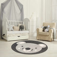 Load image into Gallery viewer, Kids Koala Animal Print Nursery Area Rug - Clearance
