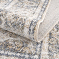 Load image into Gallery viewer, Arias Cream & Blue Washable Area Rug
