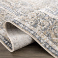 Load image into Gallery viewer, Arias Cream & Blue Washable Area Rug
