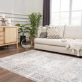 Load image into Gallery viewer, Arias Cream & Blue Washable Area Rug
