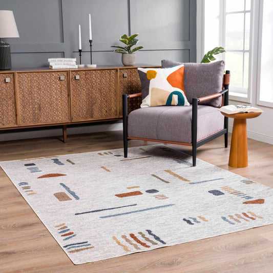 Arnon Washable Area Rug