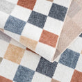 Load image into Gallery viewer, Alie Colorful Checkered Washable Rug
