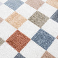 Load image into Gallery viewer, Alie Colorful Checkered Washable Rug
