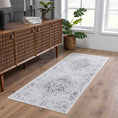 Load image into Gallery viewer, Akram Cream & Antrasit Washable Area Rug
