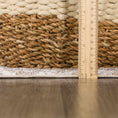 Load image into Gallery viewer, Beige Hiti Washable Area Rug
