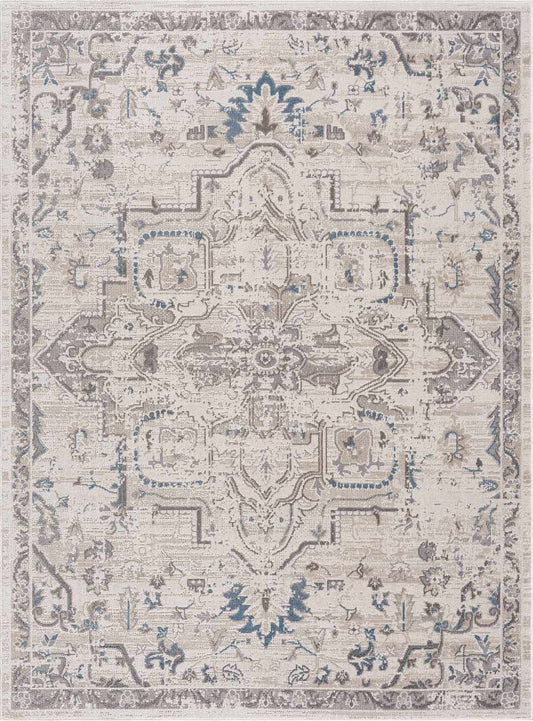 Cabacungan Cream Washable Area Rug - Clearance