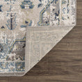 Load image into Gallery viewer, Cabacungan Gray & Blue Washable Area Rug
