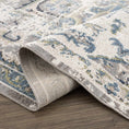 Load image into Gallery viewer, Cabacungan Gray & Blue Washable Area Rug
