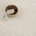 Load image into Gallery viewer, Bahar Cream Washable Area Rug
