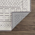 Load image into Gallery viewer, Bahar Cream & Gray Washable Area Rug - Clearance
