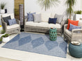 Load image into Gallery viewer, Stephan Navy Outdoor Rug
