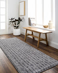 Load image into Gallery viewer, Demi Gray Washable Area Rug
