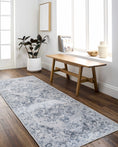 Load image into Gallery viewer, Ankti Aqua Washable Area Rug
