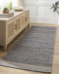 Load image into Gallery viewer, Navy Elle Jute Rug
