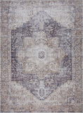 Load image into Gallery viewer, Beige Rosman Washable Area Rug
