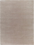 Load image into Gallery viewer, Brockton Solid Tan Wool Rug
