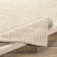 Load image into Gallery viewer, Lucerne Plain Cream Wool Rug LNE-1000
