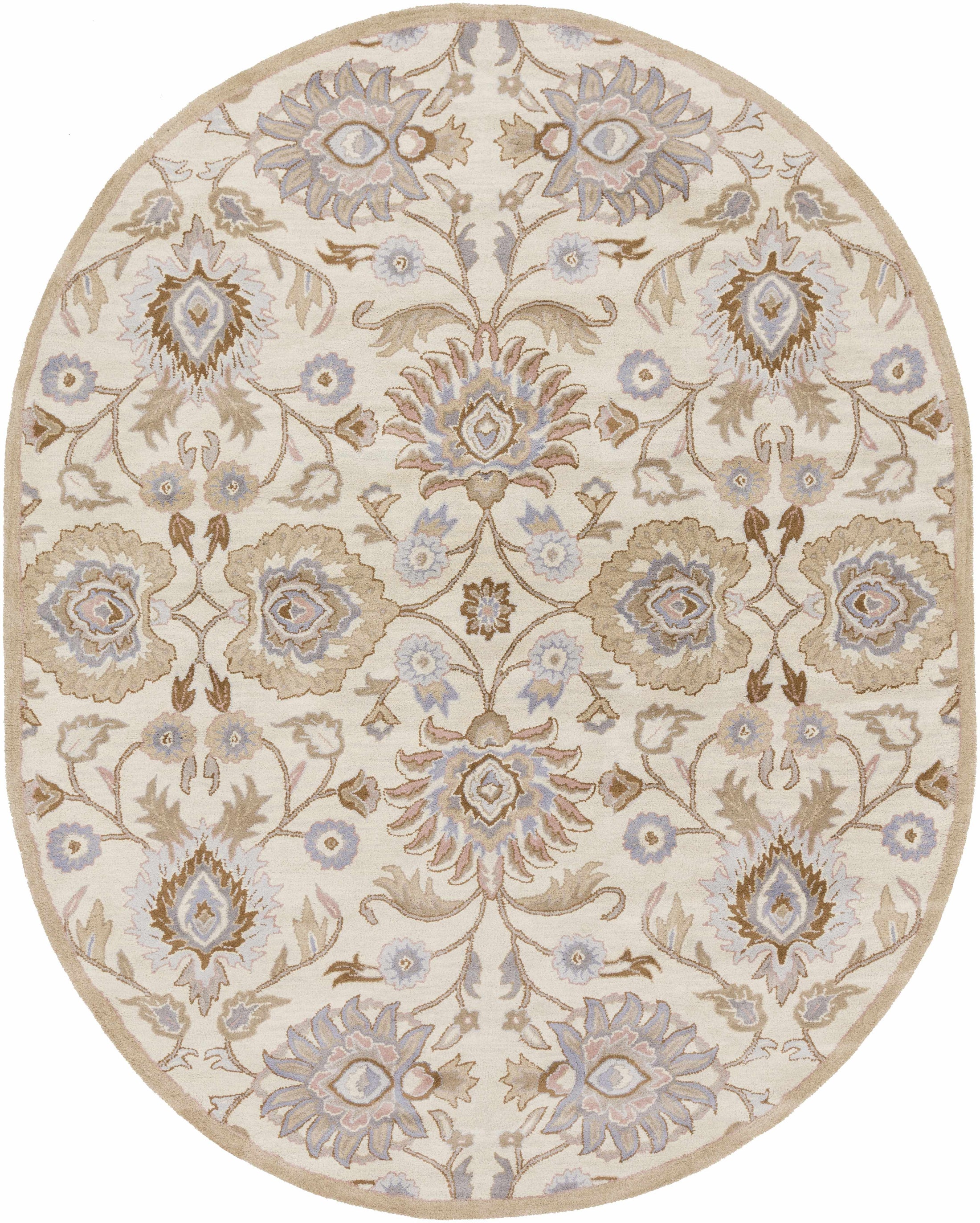 Conesus Hand Tufted Ivory 1109 Wool Rug