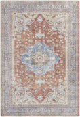 Load image into Gallery viewer, Brown Bagamanoc Medallion Washable Area Rug - Clearance
