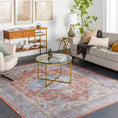 Load image into Gallery viewer, Brown Bagamanoc Medallion Washable Area Rug - Clearance
