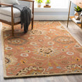 Load image into Gallery viewer, Conesus Burnt Orange 1112 Wool Area Rug
