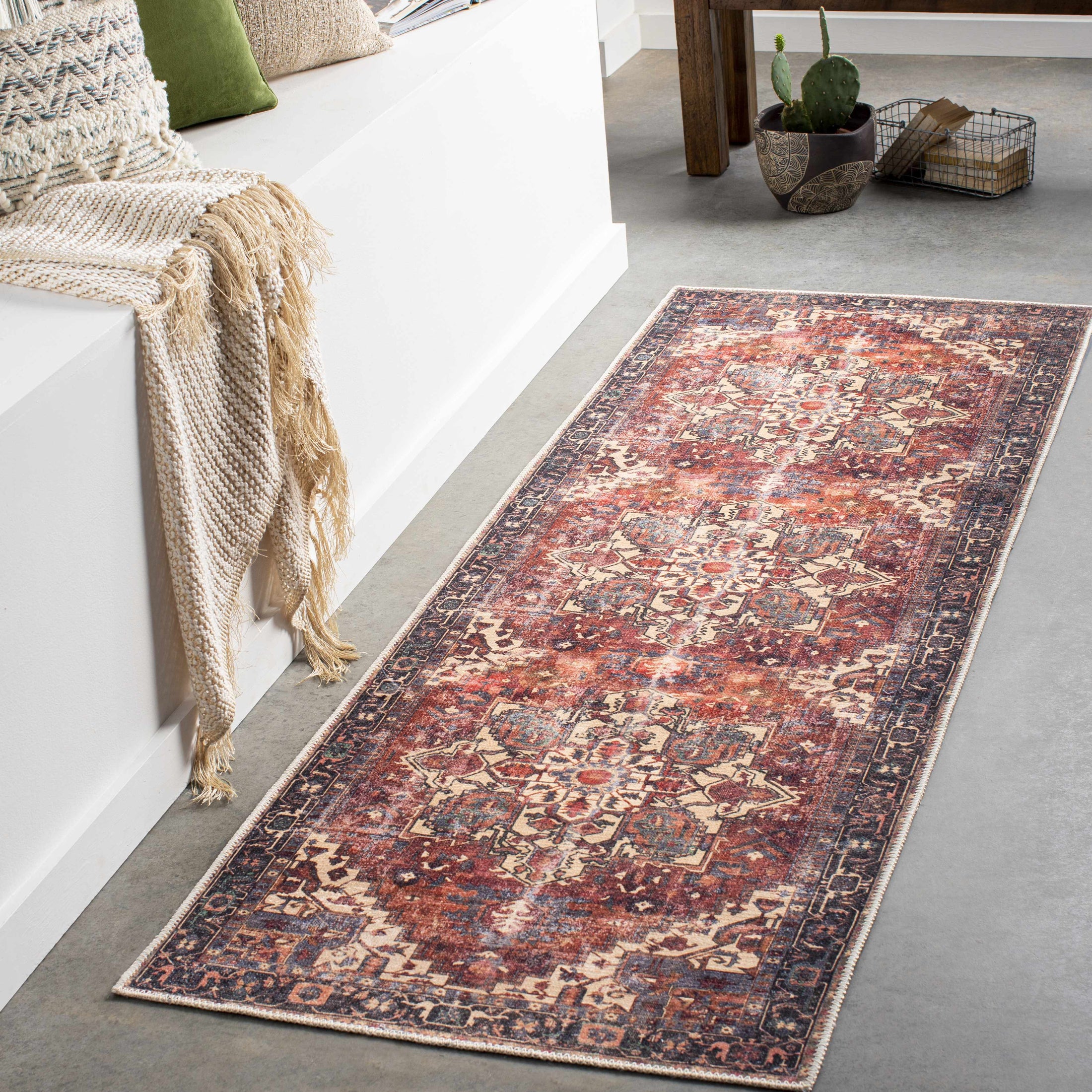 Bondville Washable Area Rug