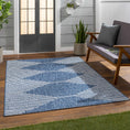 Load image into Gallery viewer, Stephan Navy Outdoor Rug
