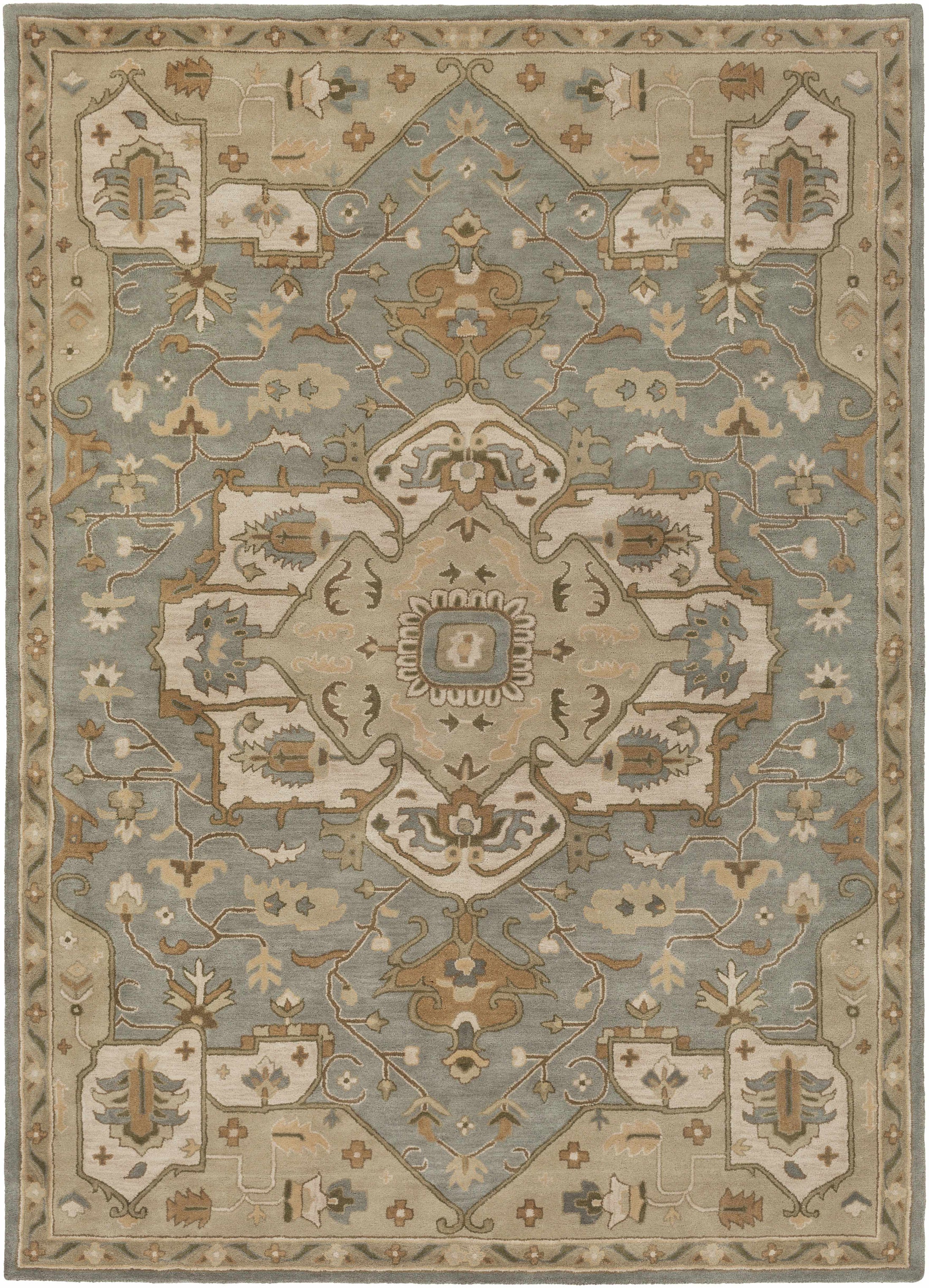 Broomfield Gray 1144 Wool Area Rug